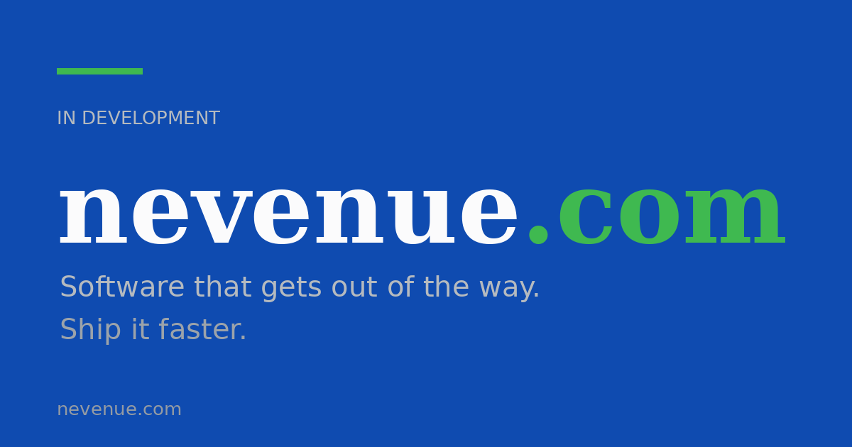 Link preview image for nevenue.com